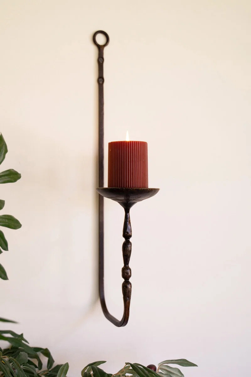 Forged Iron Wall Pillar Brookline | Wayfair North America