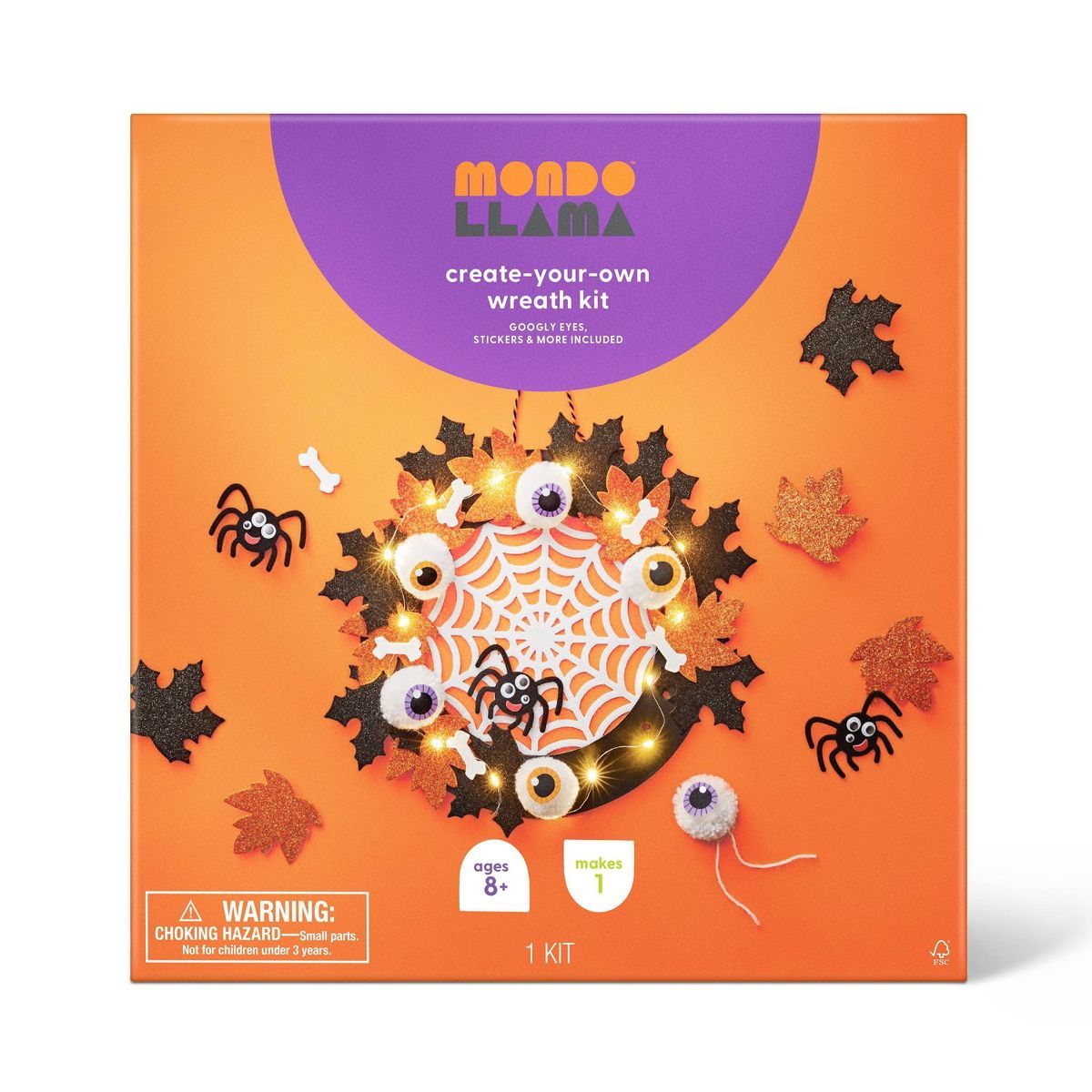 Halloween Wreath Kit - Mondo Llama™ | Target