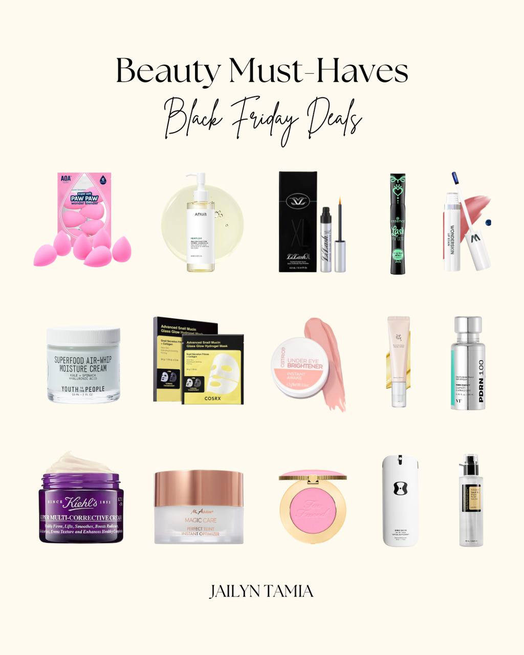 Beauty Must-Haves Black Friday Deals

// Amazon, Amazon Deals, Amazon Sale, Amazon Finds, Amazon Must Haves, Amazon Beauty, Amazon Beauty Finds, Amazon Skincare, Amazon Skin Care, Beauty, Beauty Must Haves, Beauty Makeup, Beauty Inspo, Clean Beauty, Skincare, Skin Care, Skincare Routine, Korean Skincare, Skin care, Skin Care Routine, Skin Care Products, Self Care, Makeup, Makeup Must Have, Makeup Sponge, Cleansing Oil, Facial Cleanser, Eyelash Serum, Mascara, Lip Stain, Face Moisturizer, Collagen Mask, Under Eye Brightener, Eye Serum, Face Cream, Powder Blush, Face Serum 

 #LTKCyberWeek #LTKSaleAlert #LTKBeauty