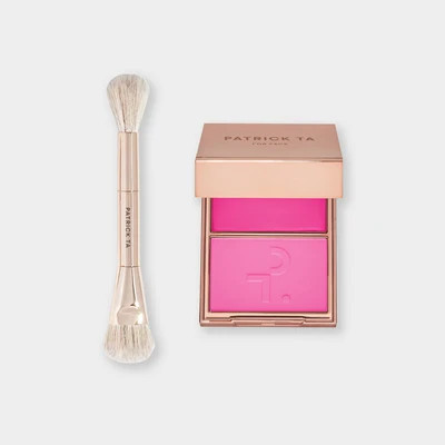 Major Headlines Blush Duo & Precision Brush Set | Patrick Ta Beauty