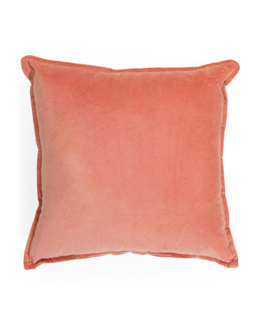 22x22 Velvet Front Pillow | TJ Maxx