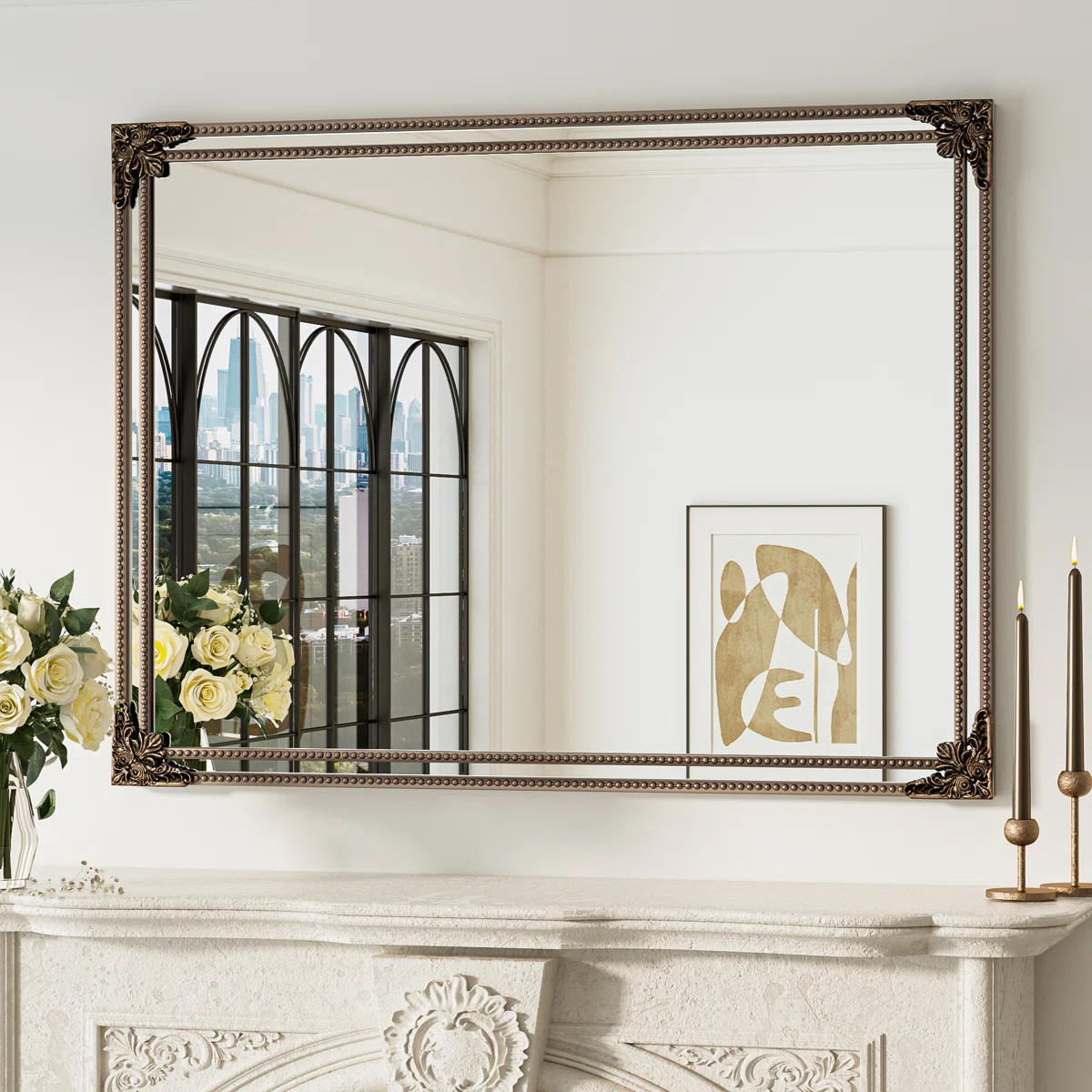 Fleur De Lis Living Berrilee Accent Mirror Rectangle Decorative Wall Mirror & Reviews | Wayfair | Wayfair North America