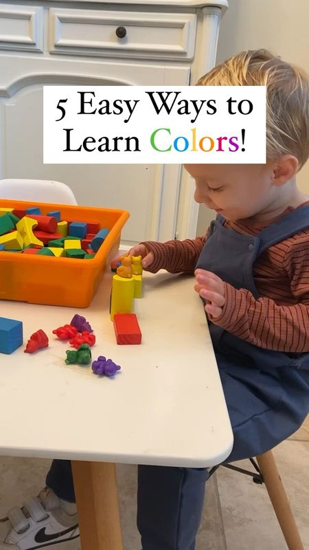 Did you know that early color recognition helps kids connect words to visual clues in their brain…which in turn can help with reading, communication, and understanding! These are my favorite tools for learning to recognize colors!

#LTKkids #LTKbaby #LTKfamily
