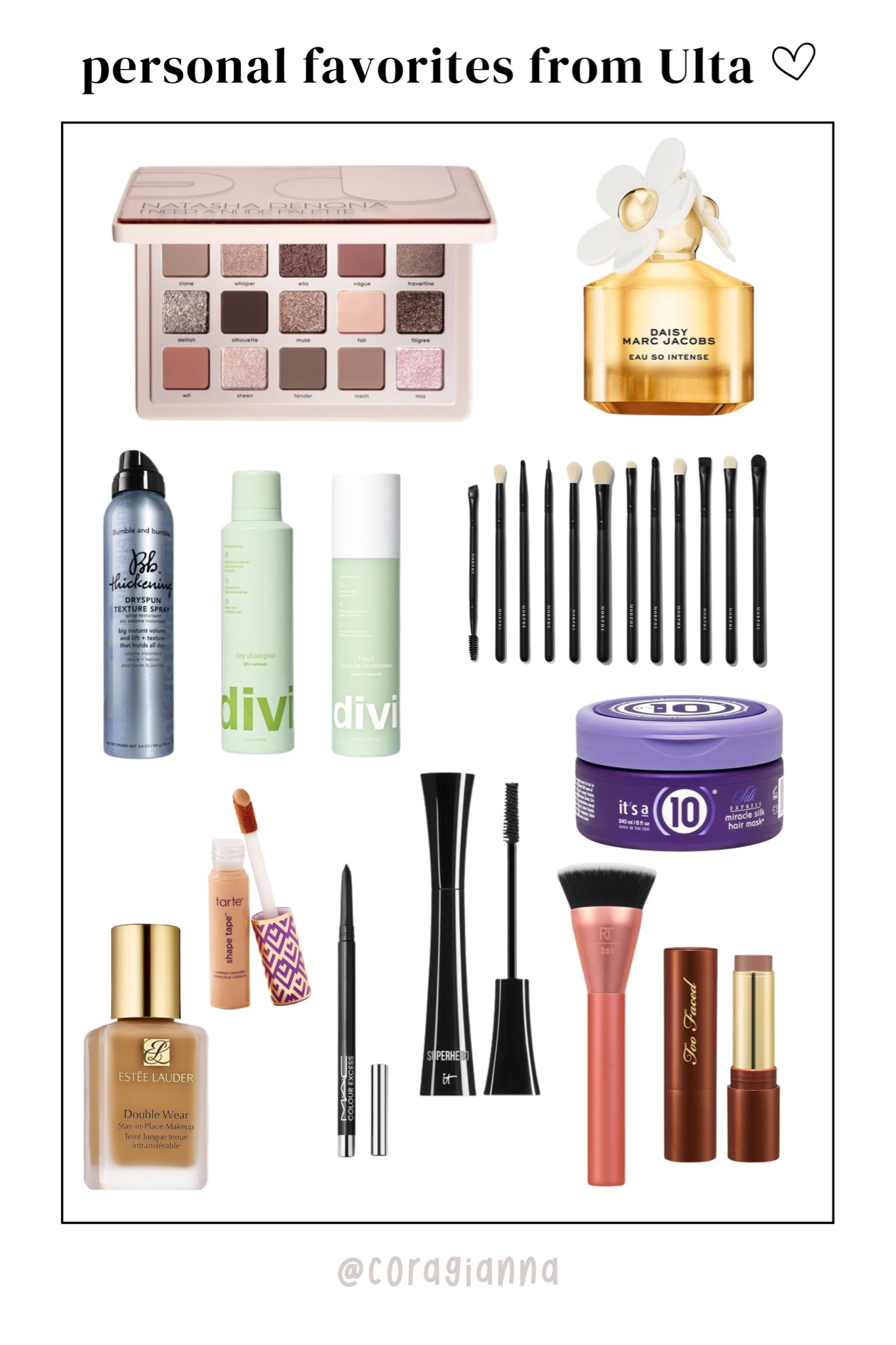 my favorite products from ulta and others that I re-purchase all the time!

Make up favorites, beauty finds, stocking stuffers, skin care, ulta beauty

#LTKBeauty #LTKFindsUnder100 #LTKFindsUnder50