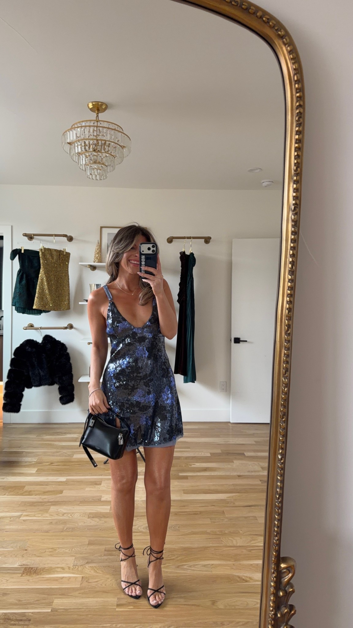 Blue sequin mini cocktail dress holiday party or New Year’s Eve look

Vici code: emerson30
Revolve code: tulip
Electric picks code: emerson20

Wearing my usual small/2

New years 
Bachelorette
Date night
Blue sequin
Cocktail dress
Holiday event
Winter party 

#LTKHoliday #LTKSeasonal #LTKWedding