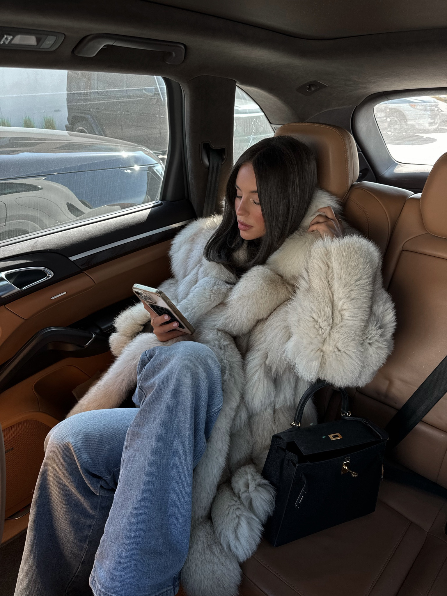 Faux fur jackets 🐻