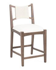 18.5x39 Upholstered Seat Counter Stool | TJ Maxx