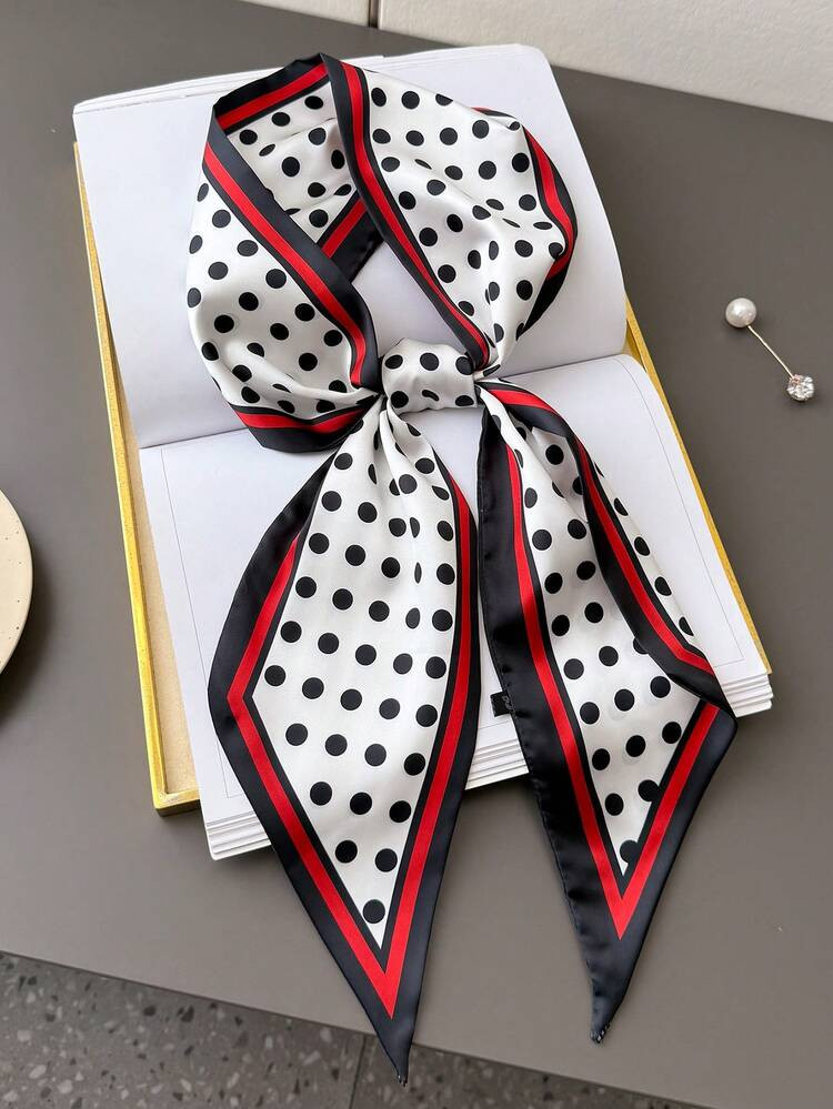 1pc Small Satin Scarf Decorative Neck Scarf Headband Hair Tie Bundle Bandana,Hair Band,Head Band ... | SHEIN