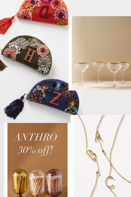 Anthropologie has the best selection of gifts and everything is 30% off right now. And an extra 40% off the sale items! 

#LTKSeasonal #LTKGiftGuide #LTKCyberweek