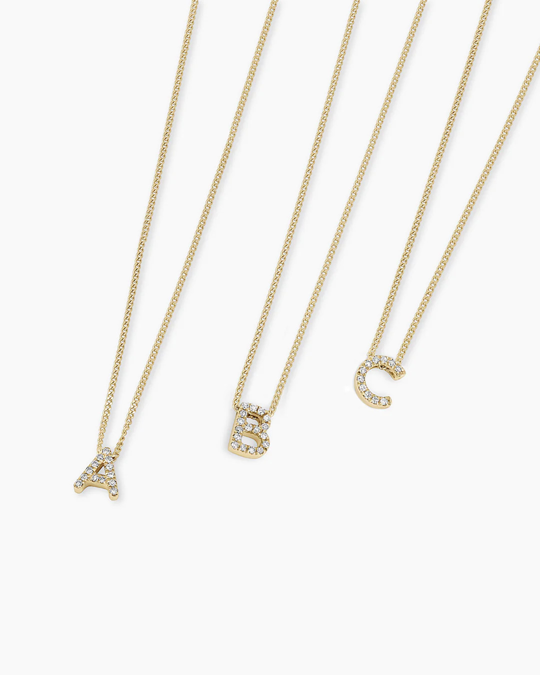 Diamond Alphabet Necklace | Gorjana