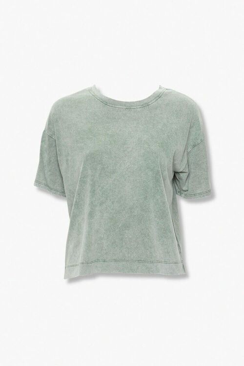 Mineral Wash Crew Tee | Forever 21 (US)