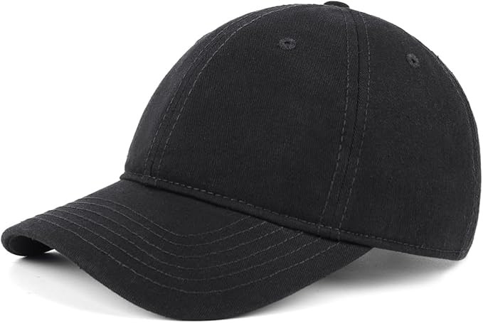 Zylioo Small Baseball Cap,Petite Size Ball Cap,Relaxed Little Sports Cap,Adjustable Fitted Golf C... | Amazon (US)