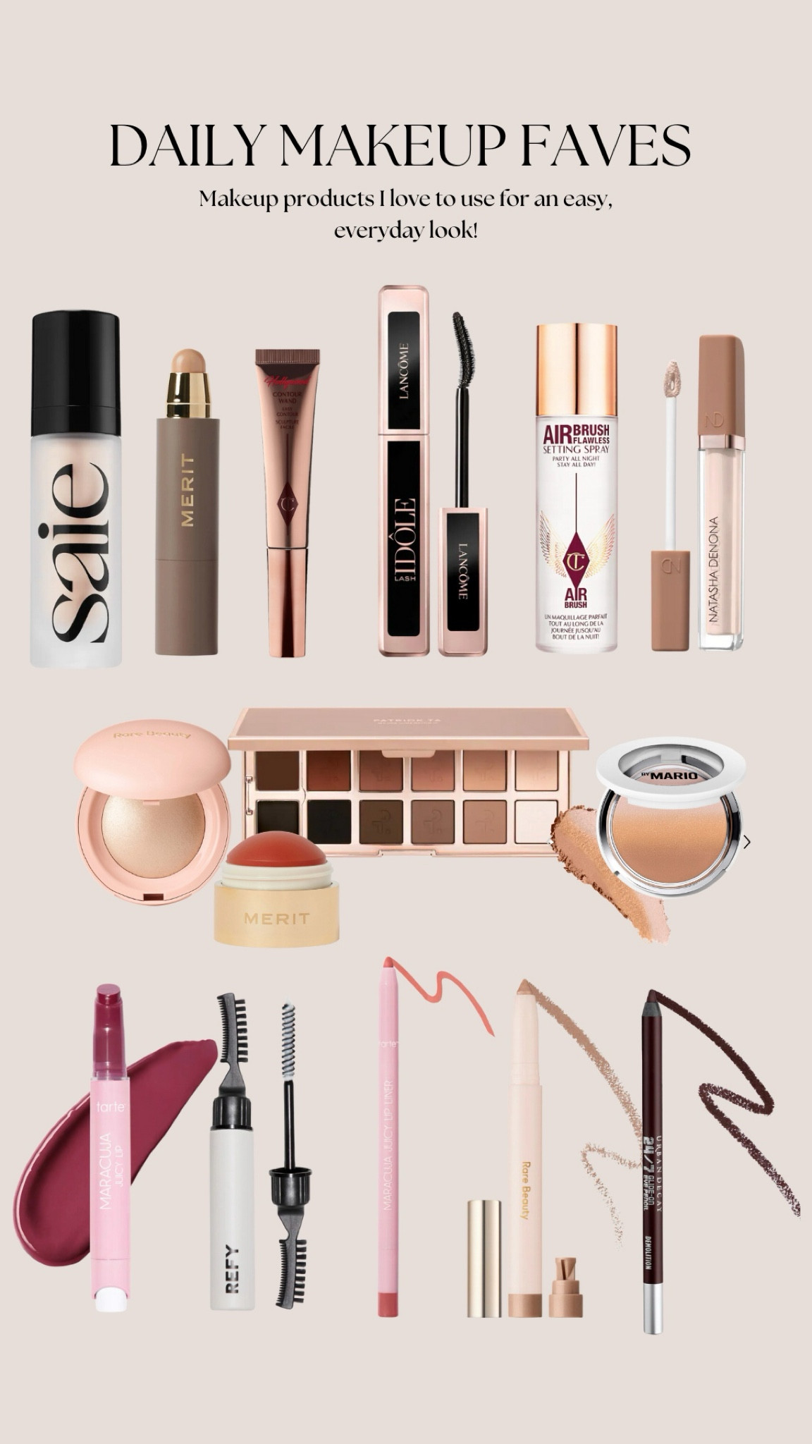 Makeup products I love from Sephora for an easy, everyday look! 


#LTKbeauty #LTKfindsunder50 #LTKstyletip