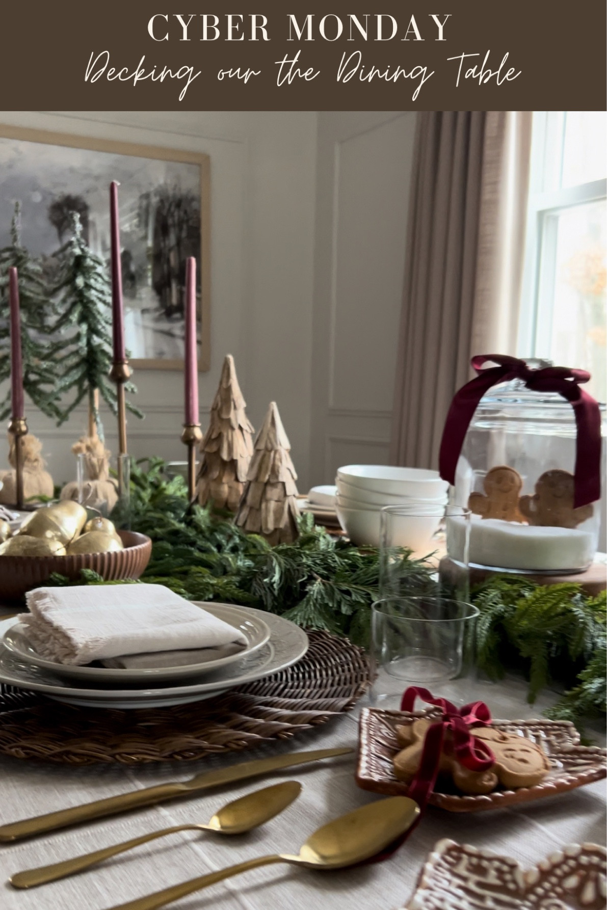 Cyber Monday deals 
Tabletop decor from pottery barn
Gingerbread themed decor 

#LTKCyberWeek 

#LTKSeasonal #LTKHoliday