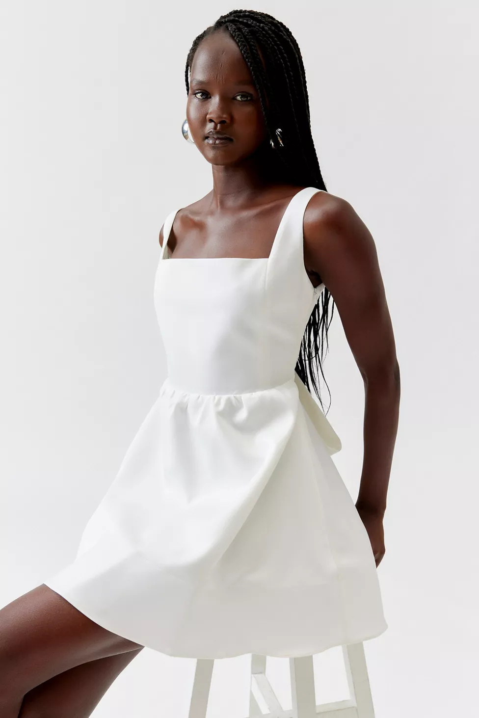 Glamorous Bow-Back Mini Dress | Urban Outfitters (US and RoW)