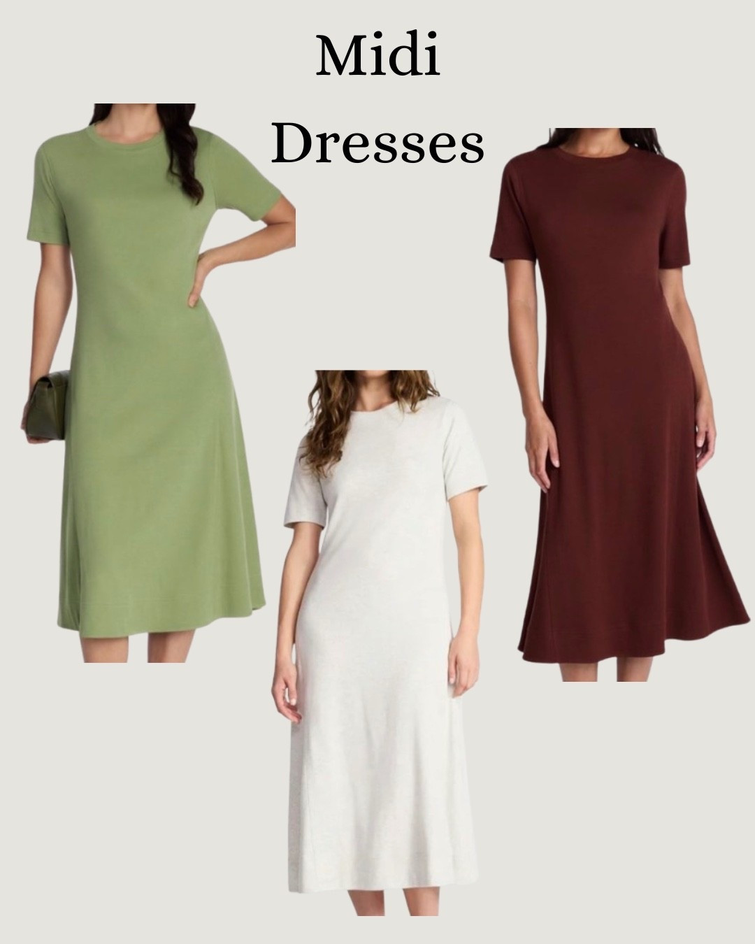 Comfortable & affordable midi dresses for spring & summer 
Easy to dress up or down. Perfect for a Mother’s Day gift, work wear or travel dress 

#LTKWorkwear #LTKTravel #LTKMothersDay