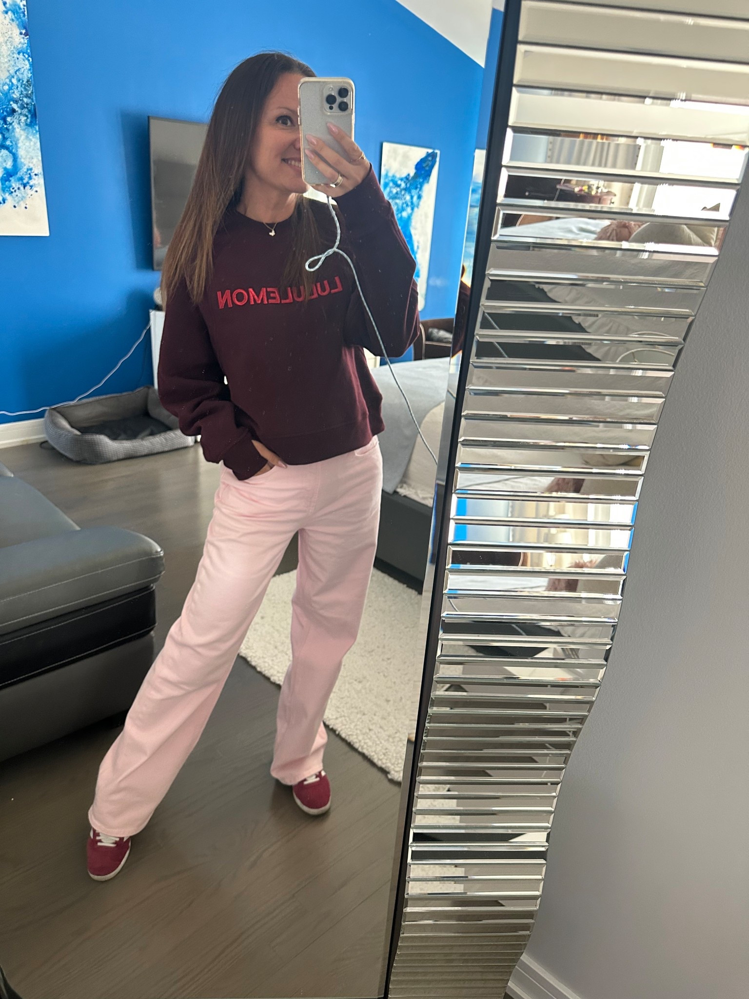 Here are two colors I never previously combined before, totally digging how they turned out! #LTKcasual #LTKpinkandburgubdy

#LTKFindsUnder100 #LTKSaleAlert #LTKFindsUnder50