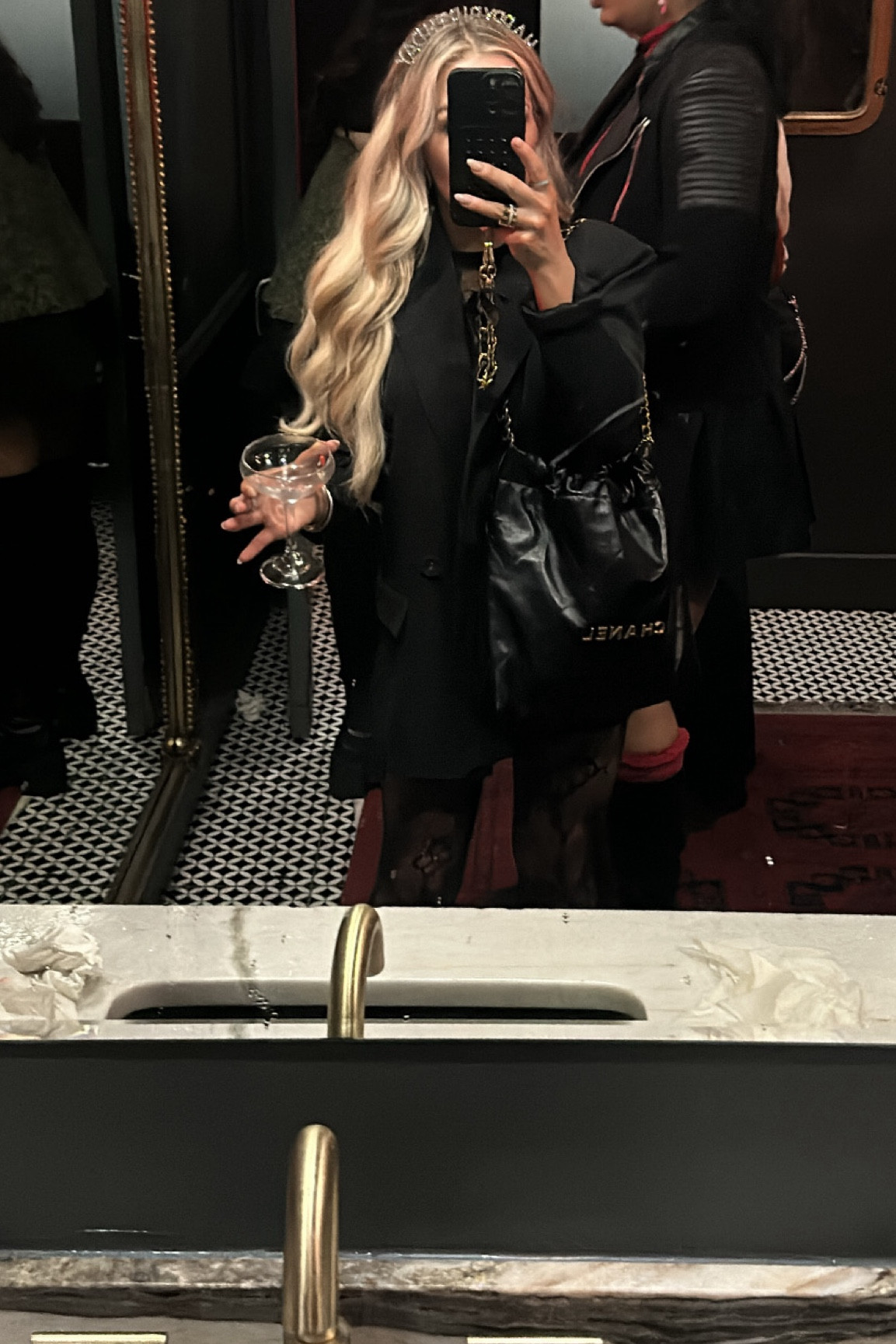 black oversized blazer, lace catsuit/jumpsuit from Amazon, black pumps and a happy birthday headband 🖤

#LTKSaleAlert #LTKItBag #LTKStyleTip