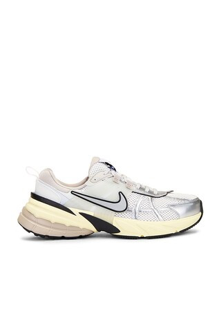 Nike V2K Run in Summit White & Metallic Silver from Revolve.com | Revolve Clothing (Global)