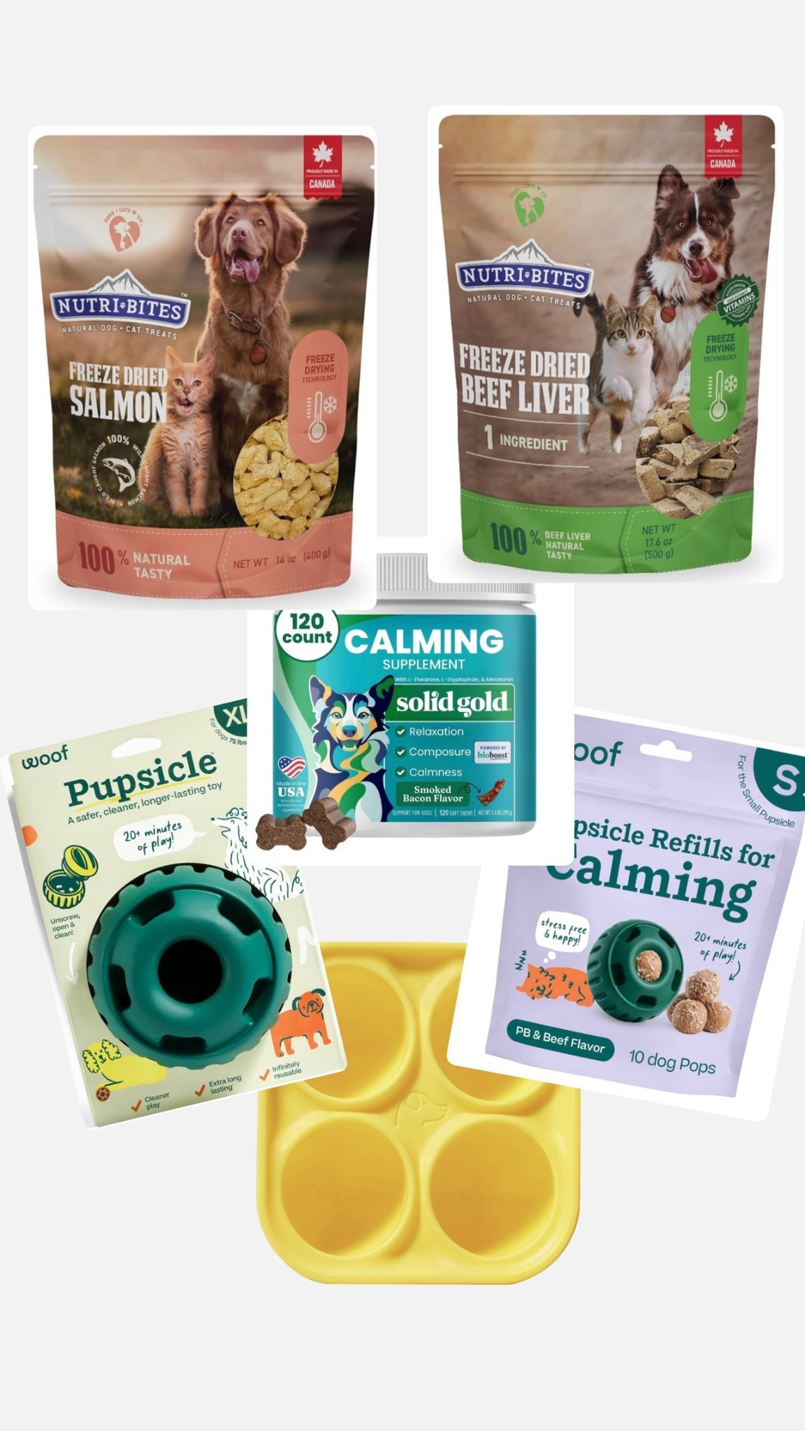 Some of our favorite daily staples! Healthy dog treats, calming treats, and distraction treats. 

#LTKHome #LTKFindsUnder50