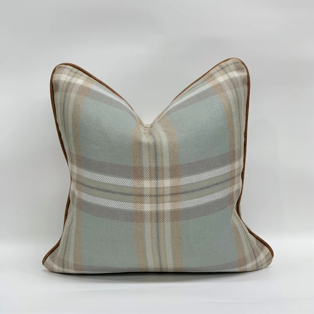 Decorative Cushion Cover Throw Pillow Accent Pillow Cushion Cover COLEFAX AND FOWLER Malone Check... | Etsy (US)