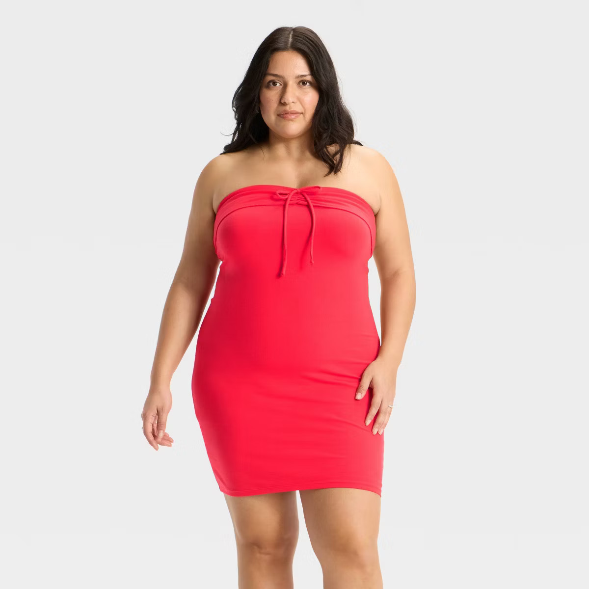 Women's Tube Mini Bodycon Dress - Wild Fable™ Lemon Yellow L | Target