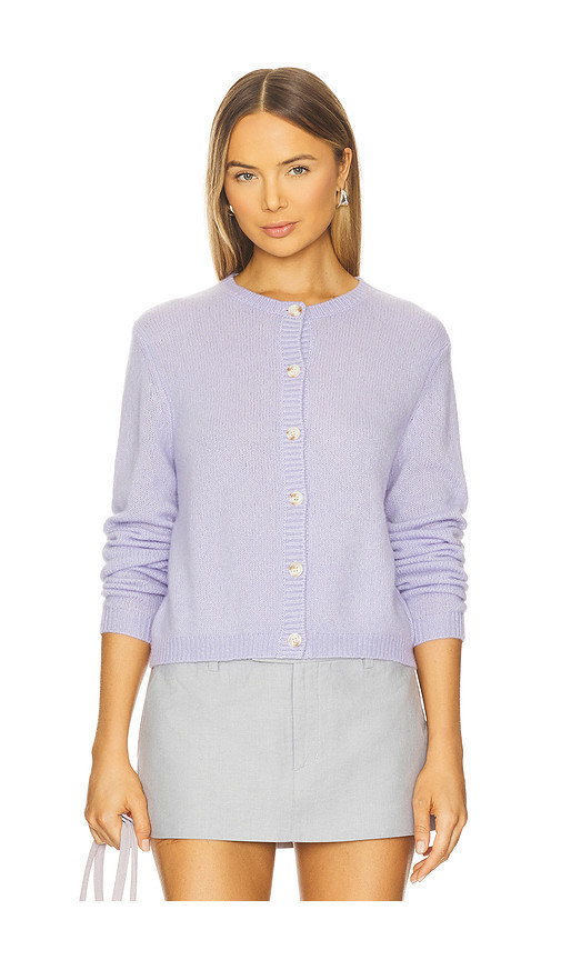 Lisa Yang Felicia Cardigan in Lavender. Taglia 1. Also in 0, 2. | Revolve Clothing (Global)