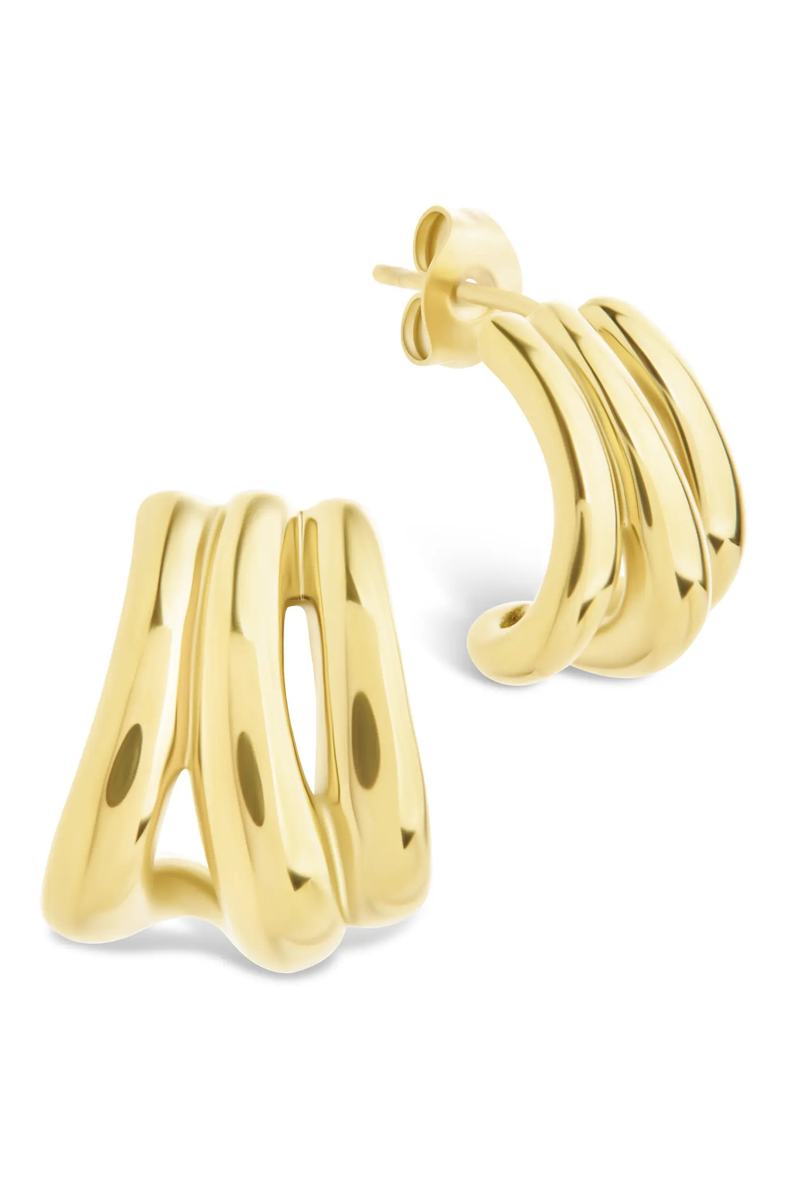 Clarice Triple Layered Hoop Earrings (Women) | Nordstromrack | Nordstrom Rack