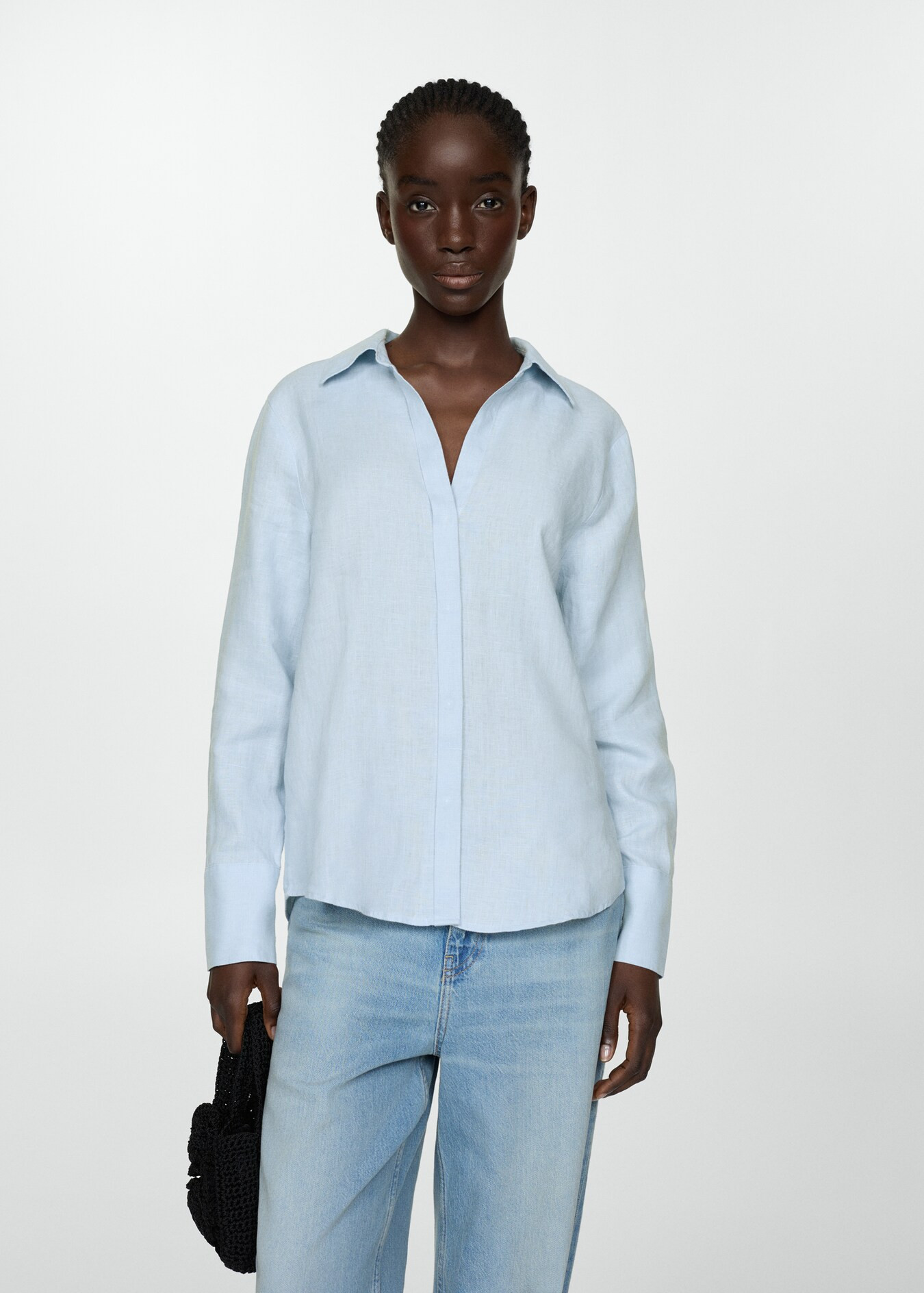 Chemise 100 % lin | MANGO (FR)