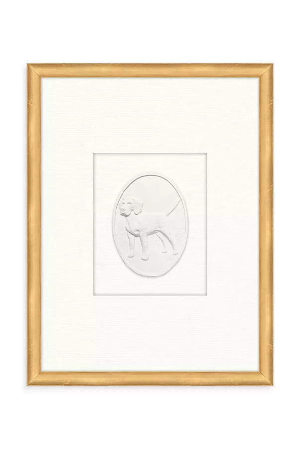 Dog Cameo Wall Art | Anthropologie (US)