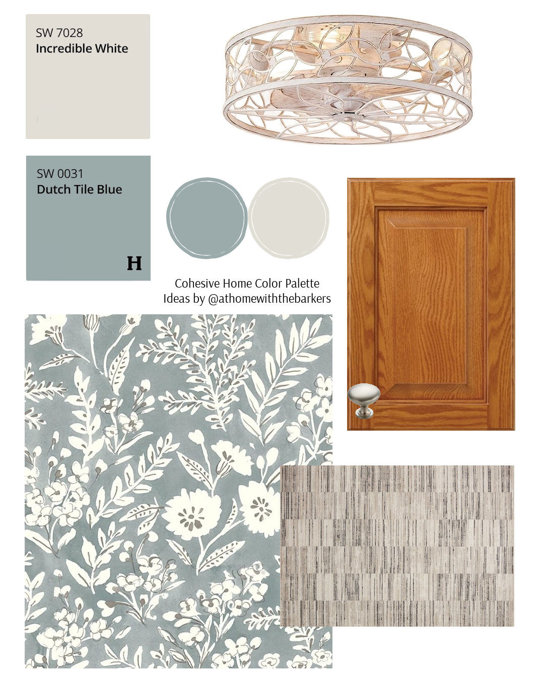 Decorating color palette for golden oak wood 

 #LTKHome #LTKSaleAlert