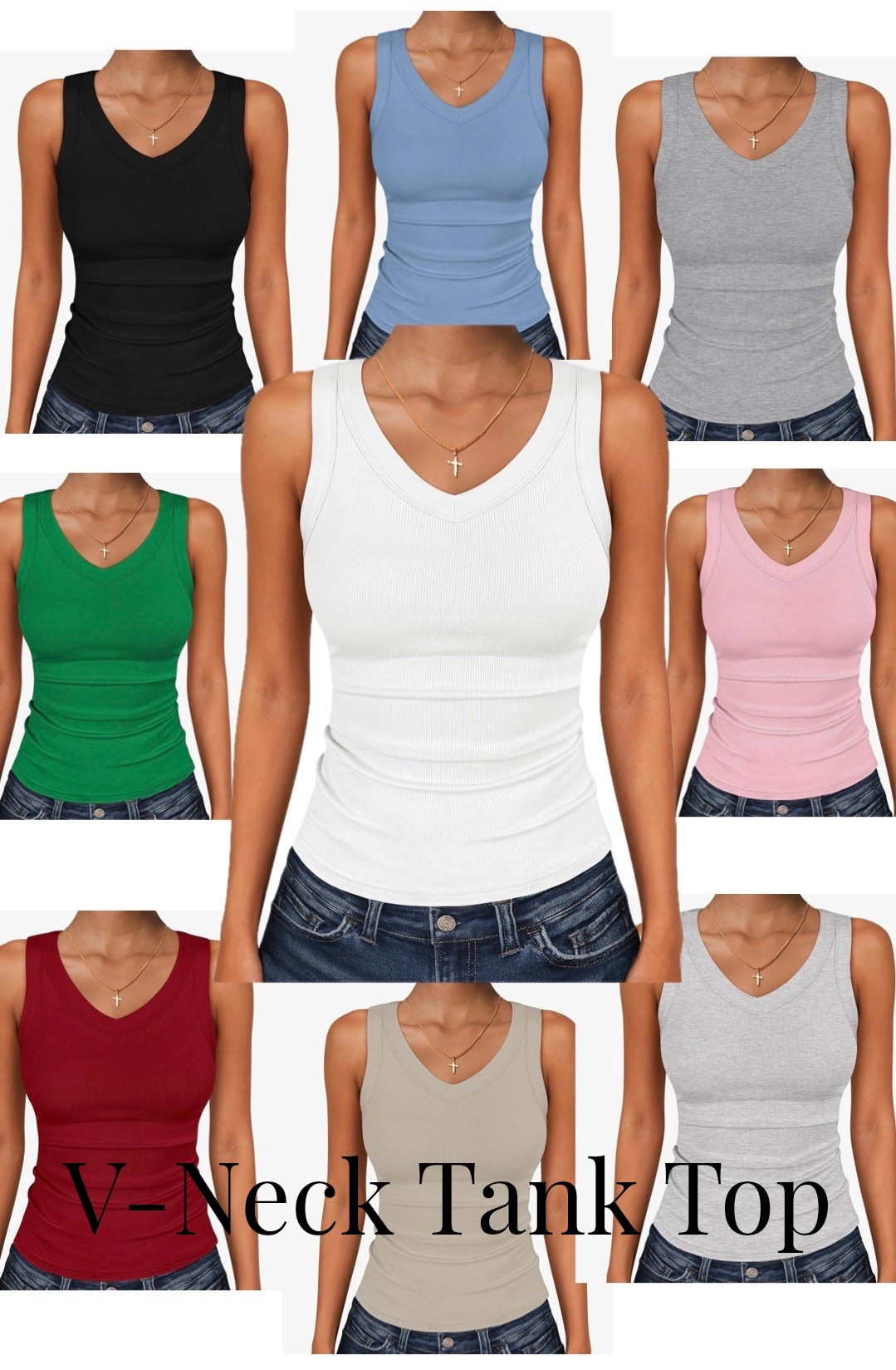 Love a v-neck and one that won’t show bra straps! So many colors available.

#LTKmomlife #LTKgrwm #LTKOver40
