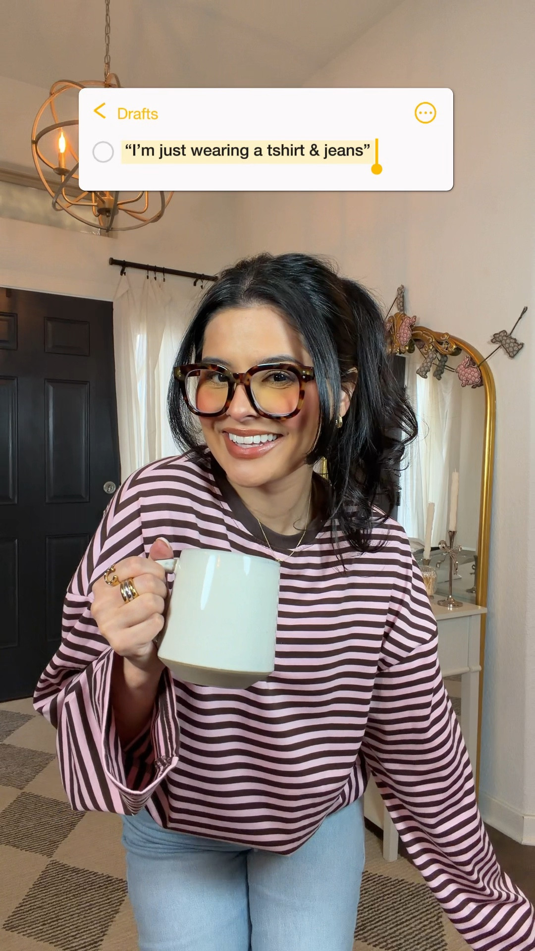 Proof that a simple outfit can still be cute✨

simple outfit idea, simple outfit inspiration, casual mom outfit, everyday style for moms, minimal outfit aesthetic, basic outfit but cute, t shirt and jeans outfit

#LTKmomlife #LTKgrwm #LTKootd