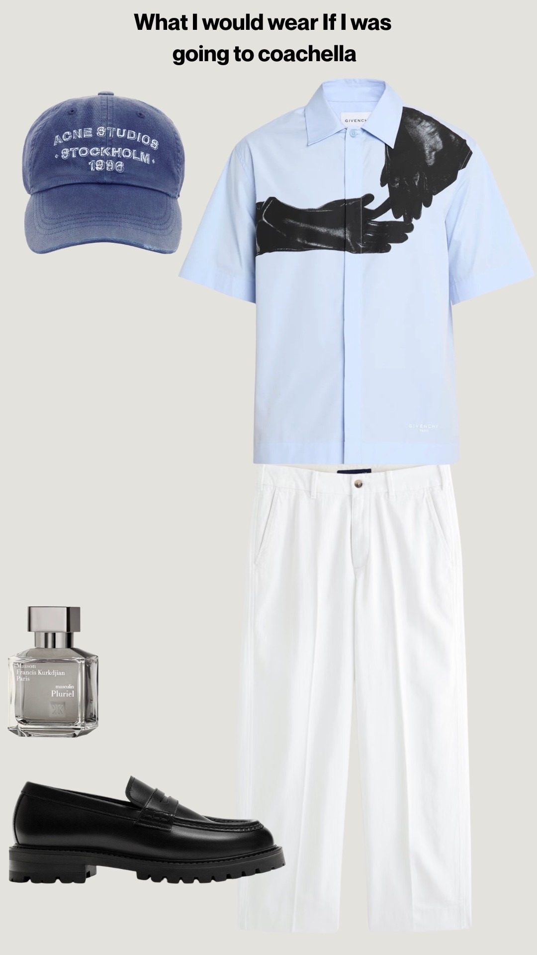 If I was going to Coachella but still wanted to look clean and elevated… this is exactly what I’m wearing. Lightweight button-up, relaxed white trousers, and chunky loafers = effortless but still stands out. Perfect for day to night without trying too hard.

Hashtags:
#mensfashion #coachellaoutfit #summerstyle #menswear #smartcasual #outfitinspo #minimalstyle #loafers #elevatedbasics #mensoutfits #cleanfit #styleinspo #ltkmens #neutralstyle