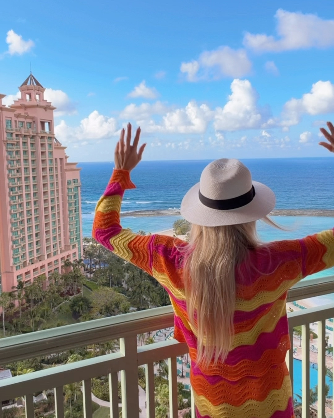 If you’re planning a summer getaway… save this outfit ☀️✨
Wore this set in the Bahamas and I’m telling you—this is the kind of piece that just makes the whole trip feel better.
The colors, the vibe, the way it stands out in the best way… it’s a yes.
It’s one of those looks you throw on and instantly feel like you’re on vacation (even before the first cocktail 🍹)
Definitely adding this to my must-pack for every warm destination list.

#LTKgrwm #LTKootd #LTKSaleAlert