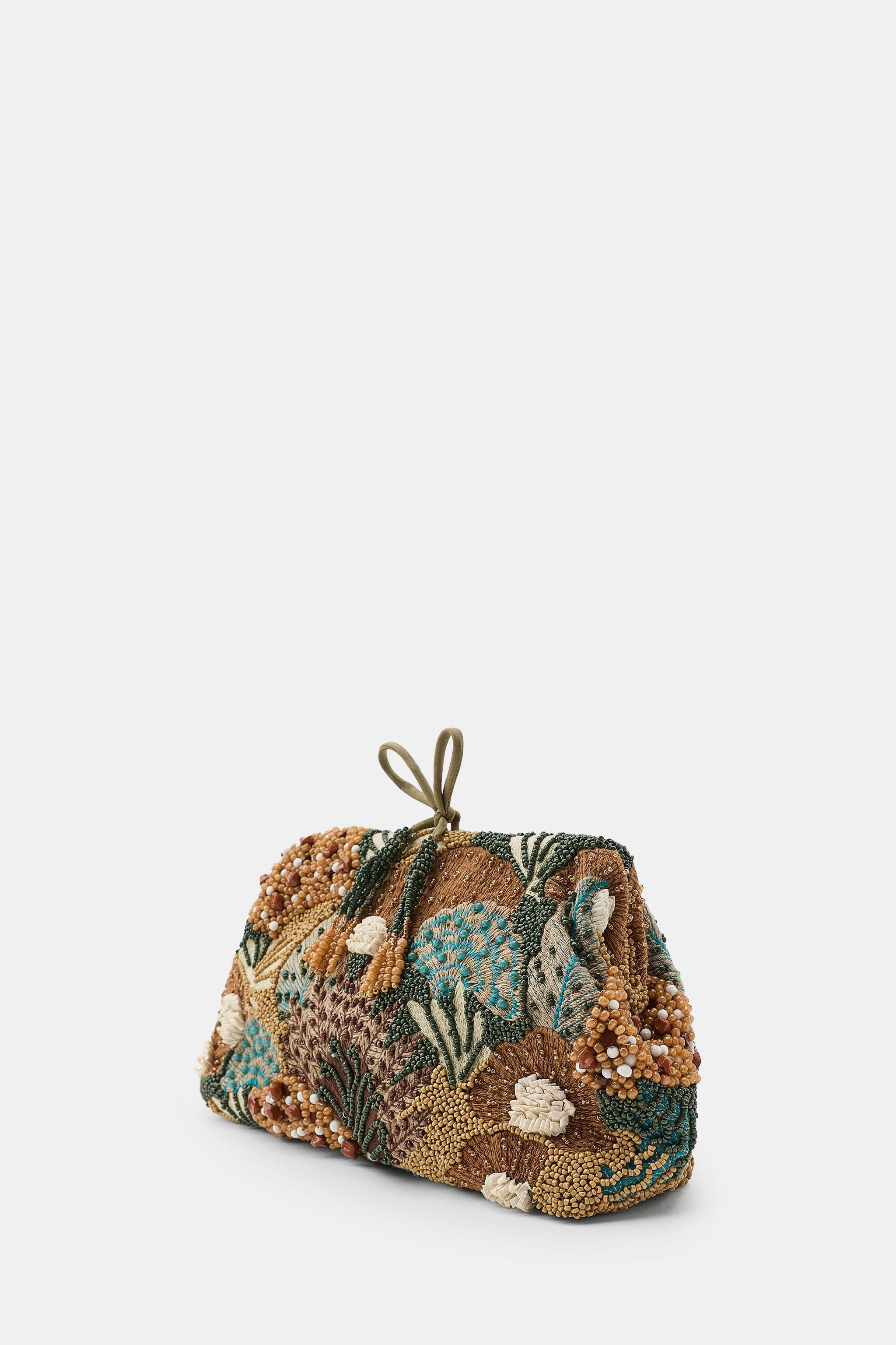 CLUTCH MIT SCHMUCKPERLEN-STICKEREI | Zara DE