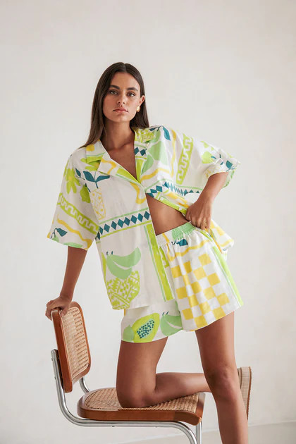 Seona Shorts - Prego Verde | SABO SKIRT (Global)