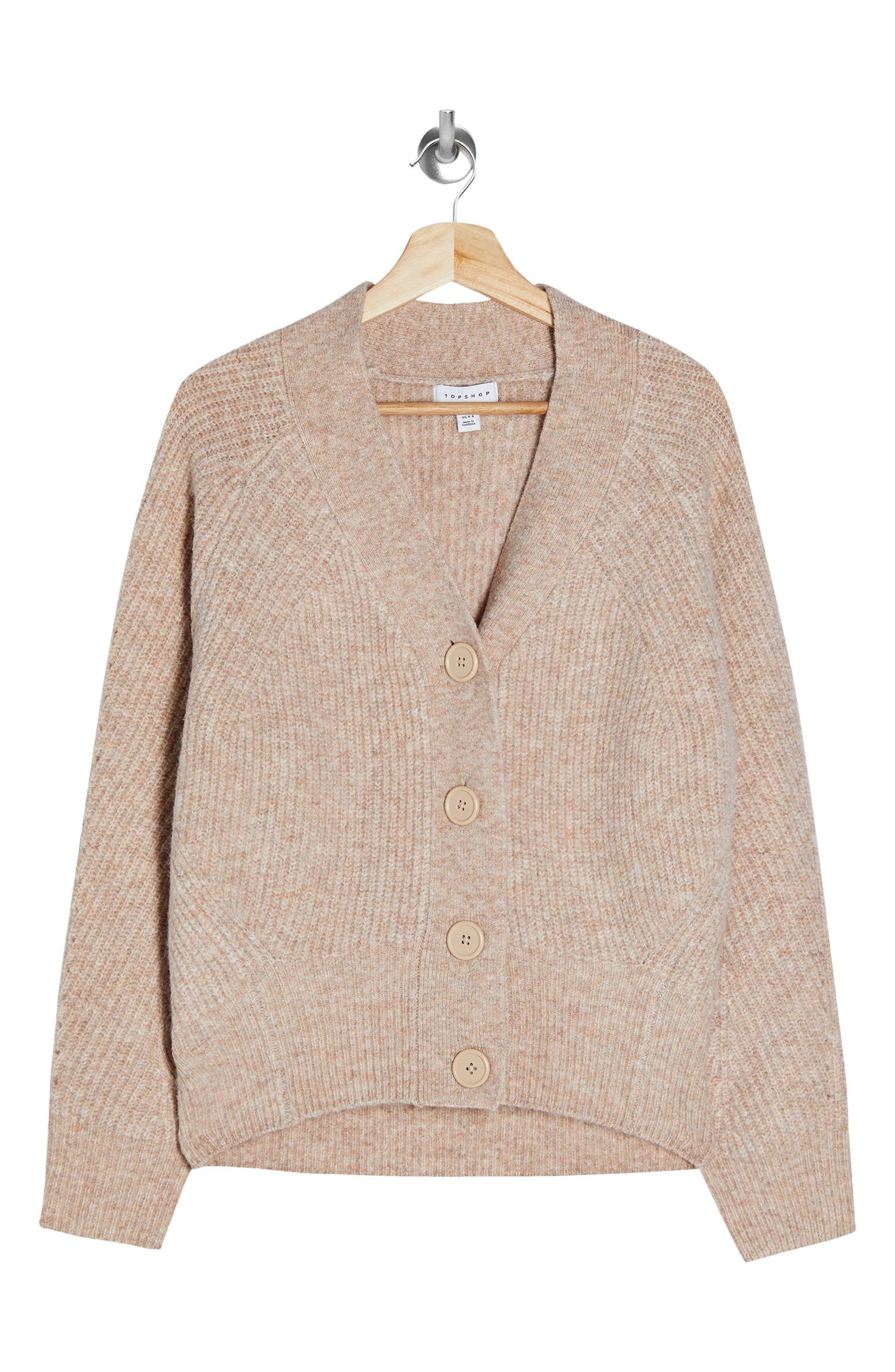 Topshop Ribbed Cardigan | Nordstrom | Nordstrom