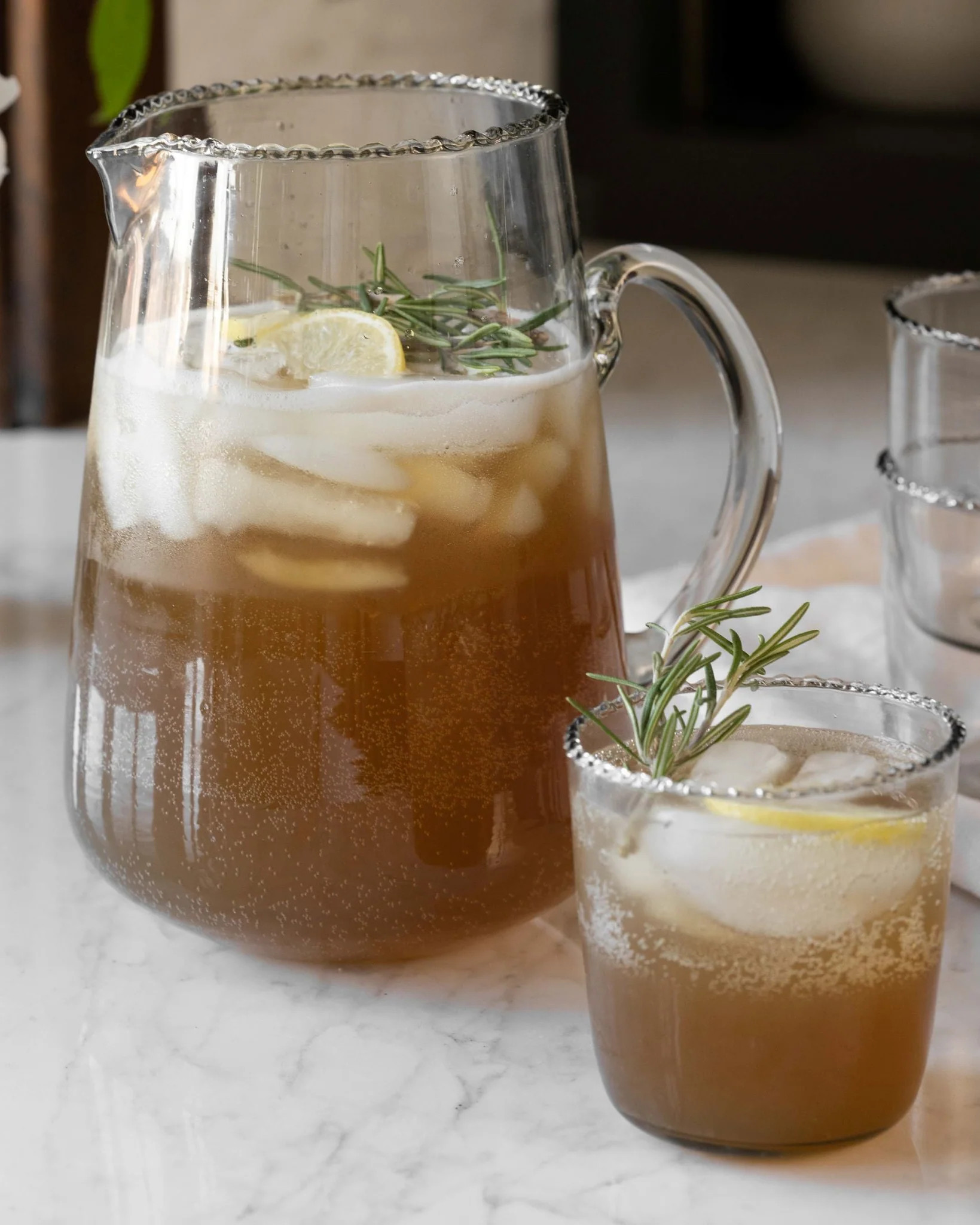 Elizabeth Bottle Cut Pitcher | Magnolia