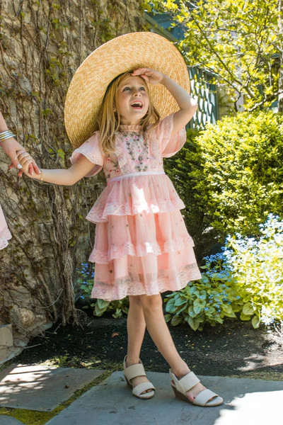 Mini Ingrid Embroidered Dress | Ivy City Co