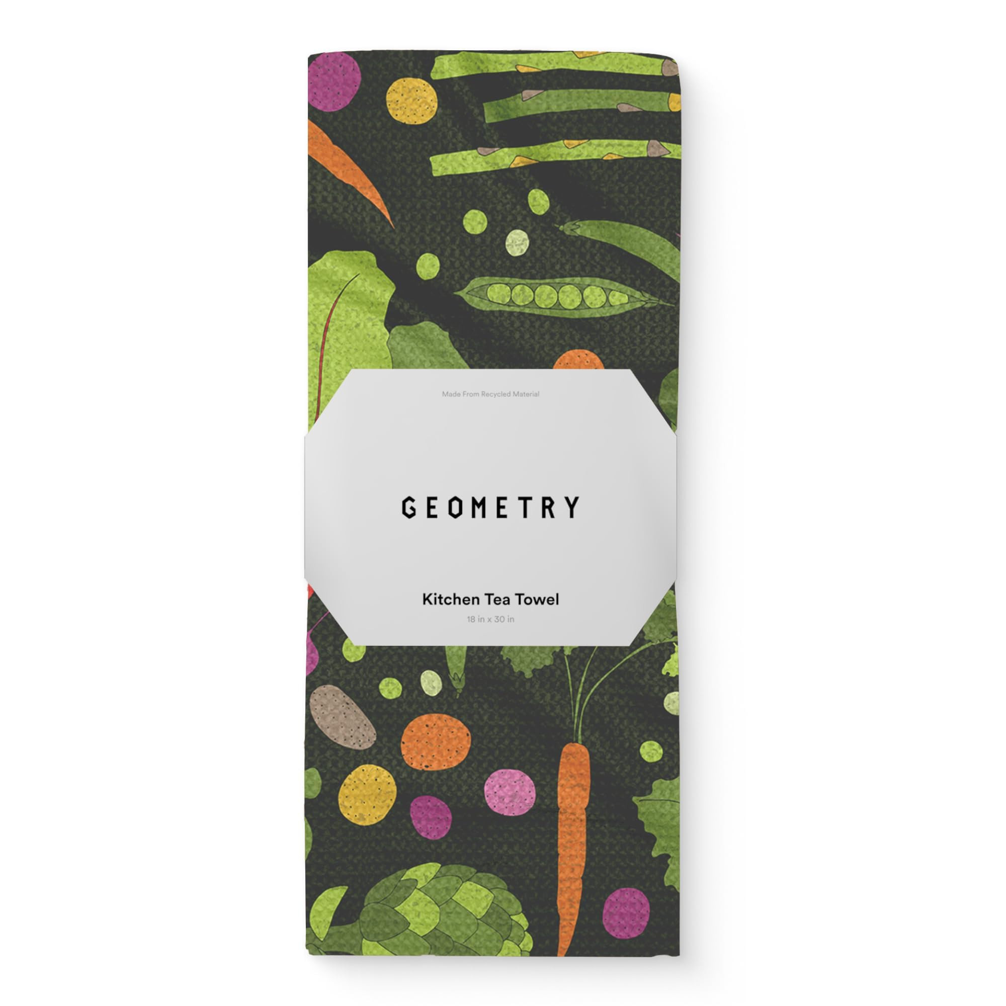 GEOMETRY Kitchen Tea Towels - Quick Dry Microfiber Dish Towels for Kitchen - Spring Sprout 18" x ... | Amazon (US)