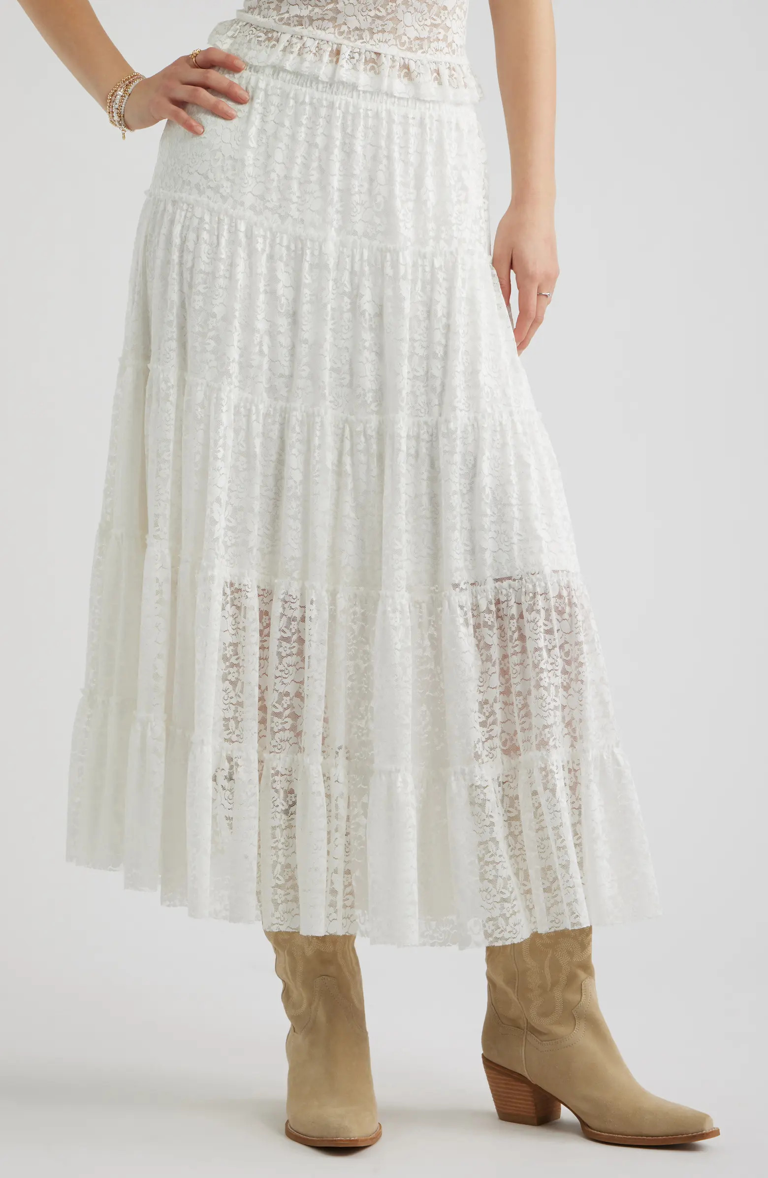 Lace Maxi Skirt | Nordstrom