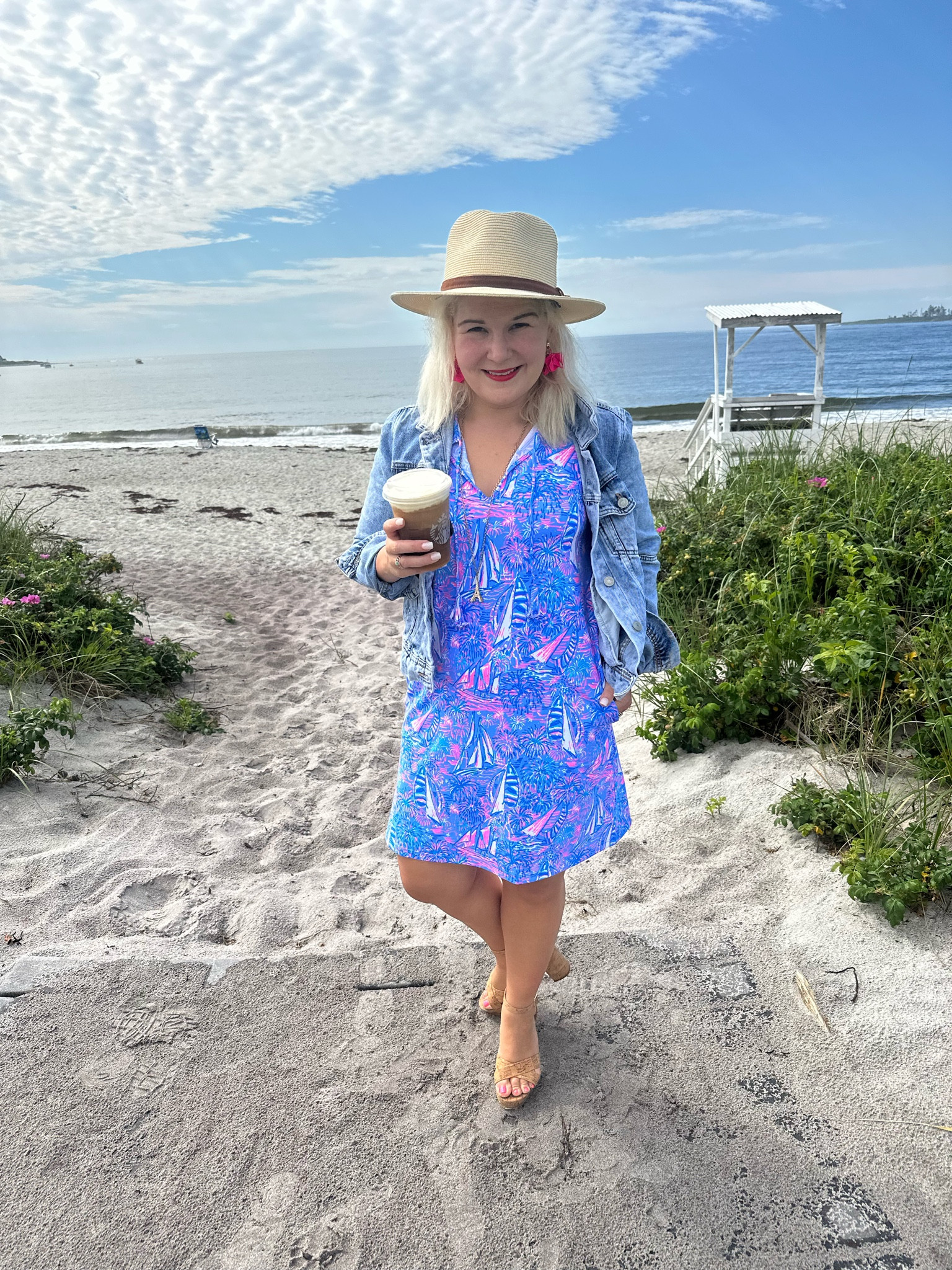 My favorite cover-up from Lilly Pulitzer. It is made of water wicking material. 

#LTKStyleTip #LTKFindsUnder100 #LTKSwim