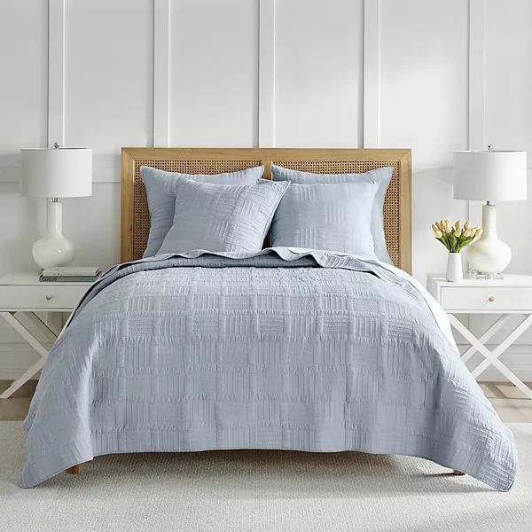 DRAPER JAMES RSVP™ Clarise Chambray Coverlet or Sham | Kohl's