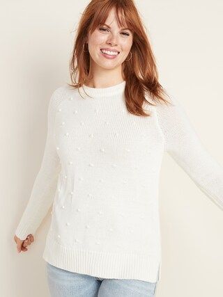 Textured Crew-Neck Sweater for Women | Old Navy (US)