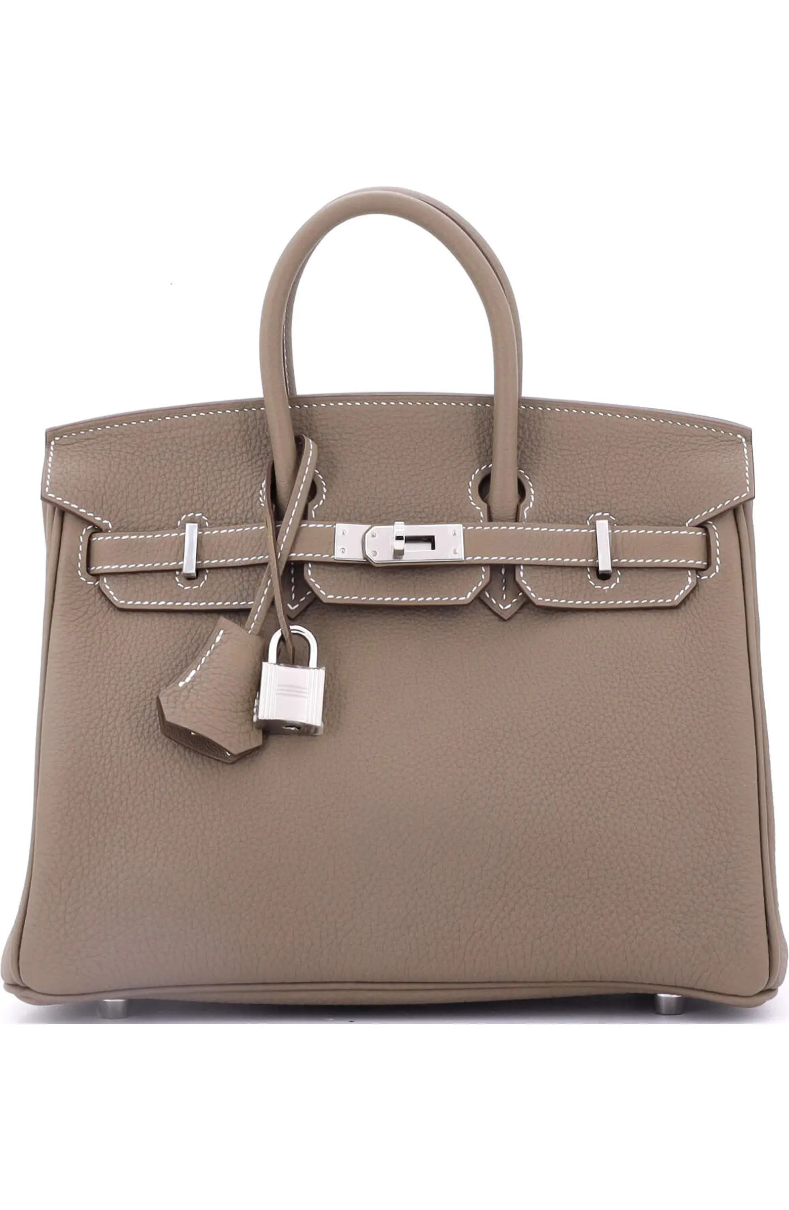 Birkin Handbag Grey Togo with Palladium Hardware 25 | Nordstrom
