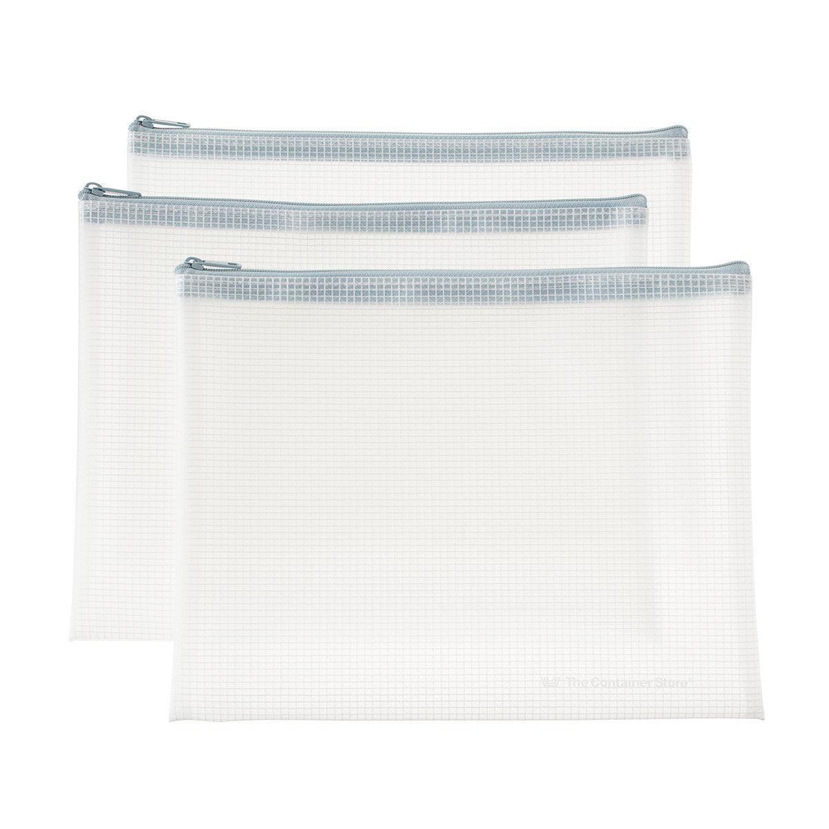 The Container Store Pouch Set Pack of 3 | The Container Store