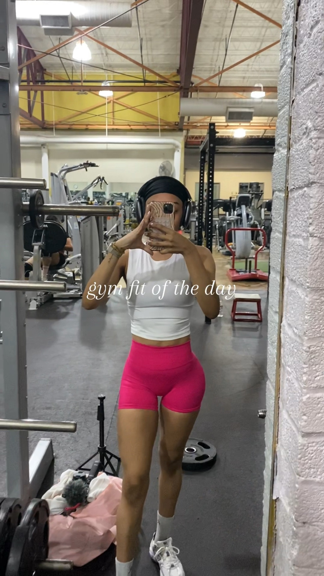 gym fit of the day! happy spring! 💕💓💞🎀 

#LTKPetite #LTKWatchNow #LTKActive