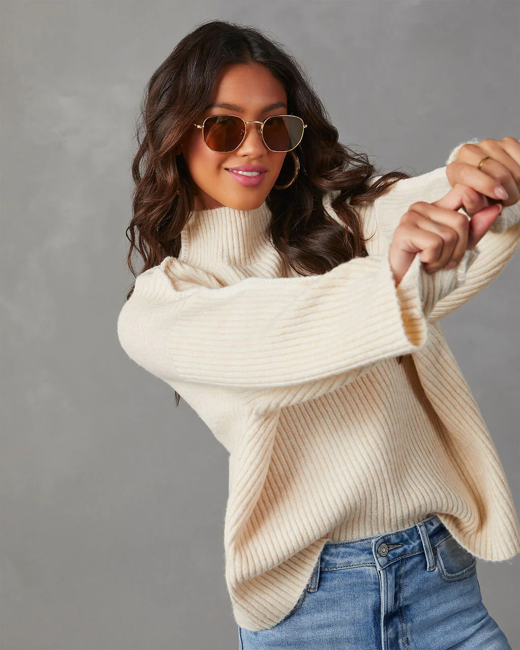 Wilfred Mock Neck Pullover Sweater | VICI