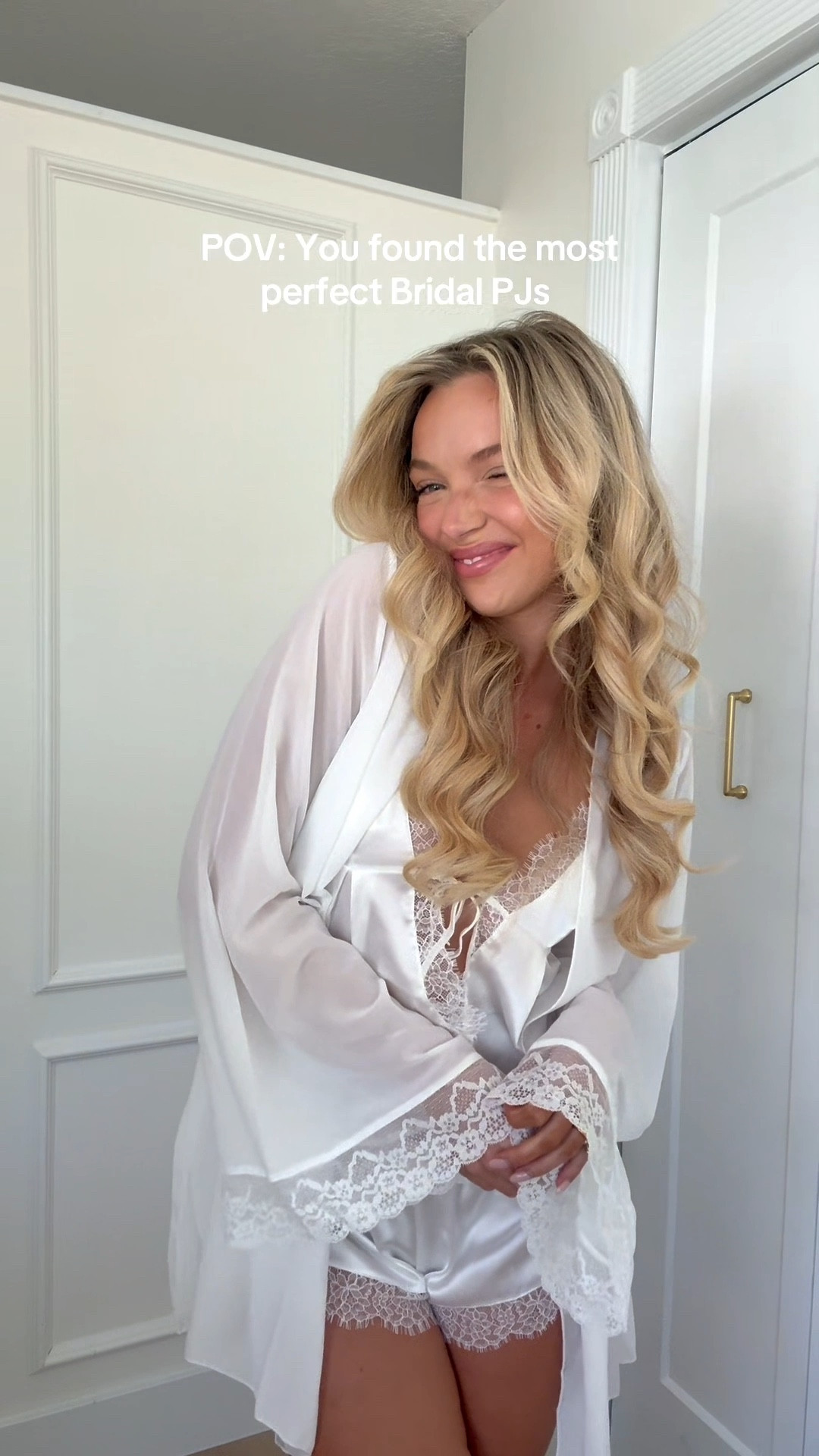 Bridal Getting Ready PJs 🤍💍 #bride #bridal #bridetobe 

#LTKWedding